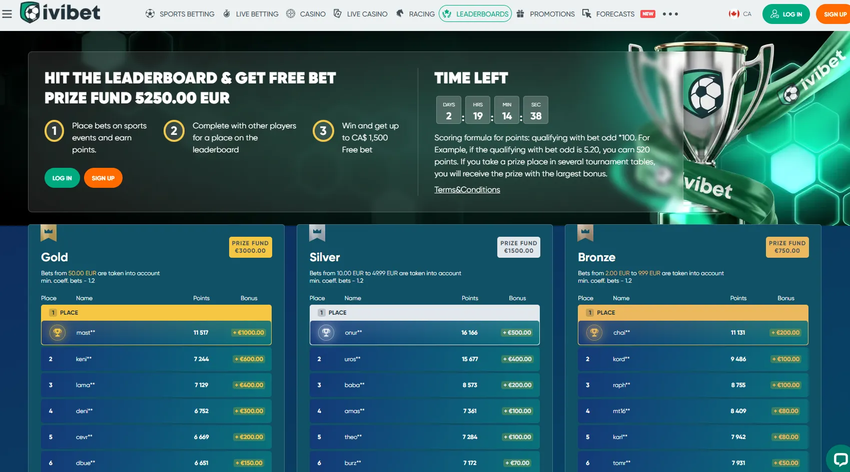 IviBet Casino vip 8