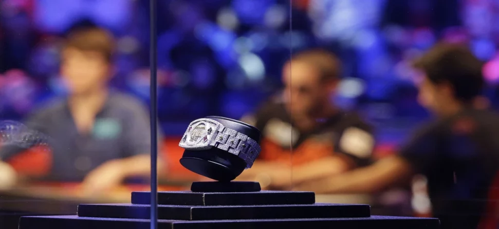 WSOP bracelet in case