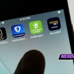Phone with sports betting apps