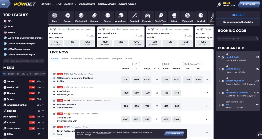 powbet sportsbook