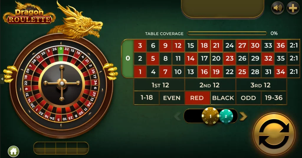 dragon roulette gameplay