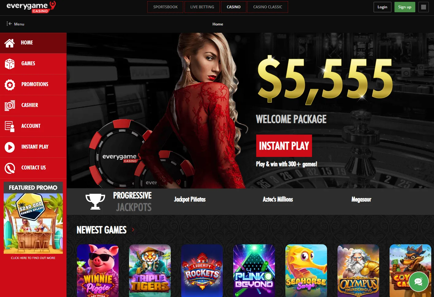 everygame homepage casino 1