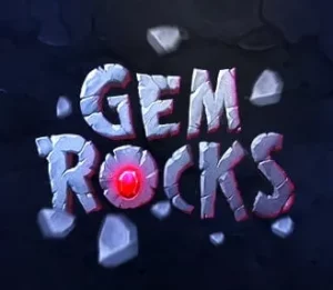 gem rocks slot logo