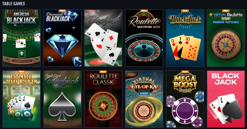 mafia casino table games