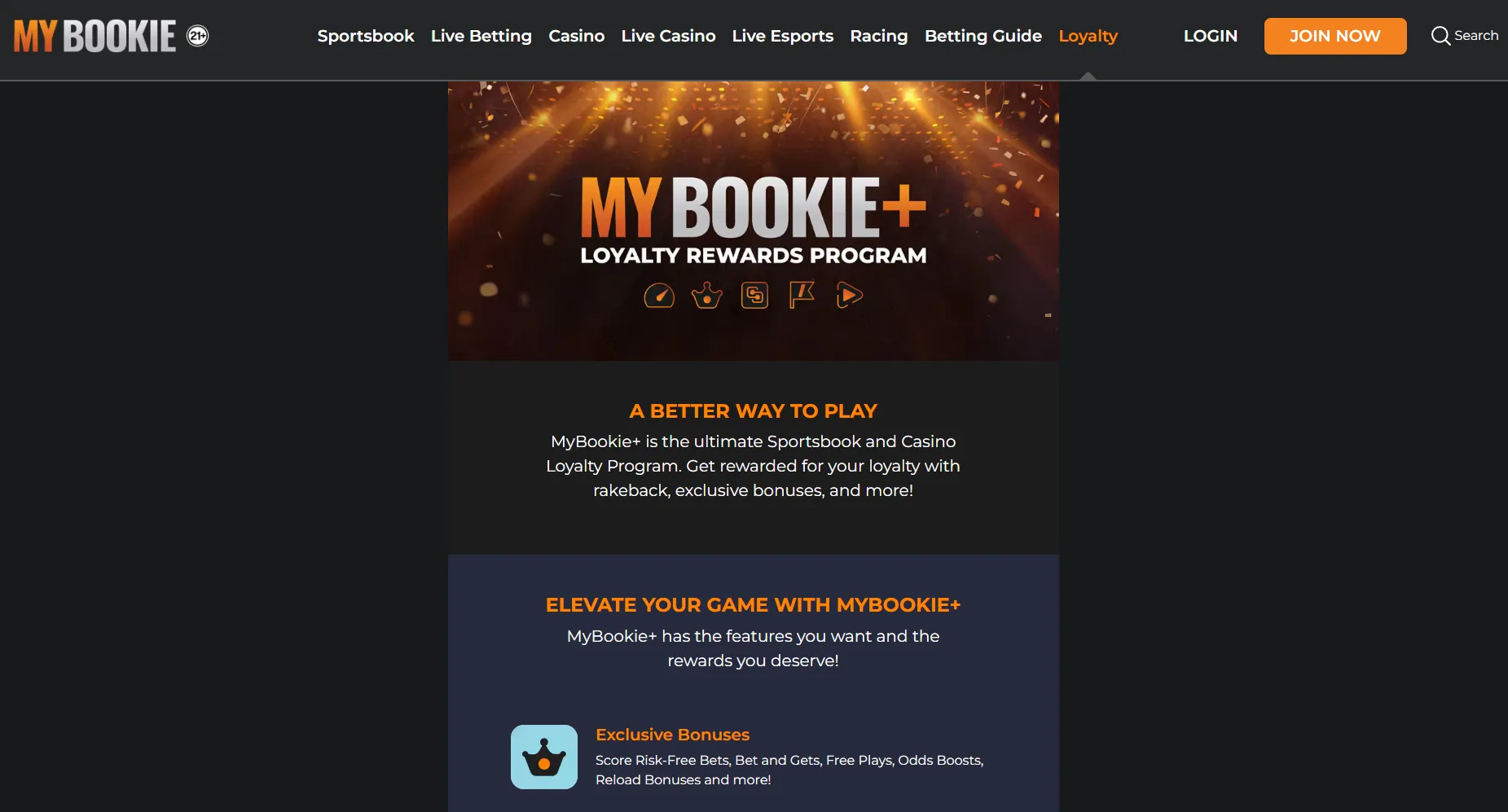mybookie loyalty 8
