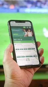 sports betting stock image