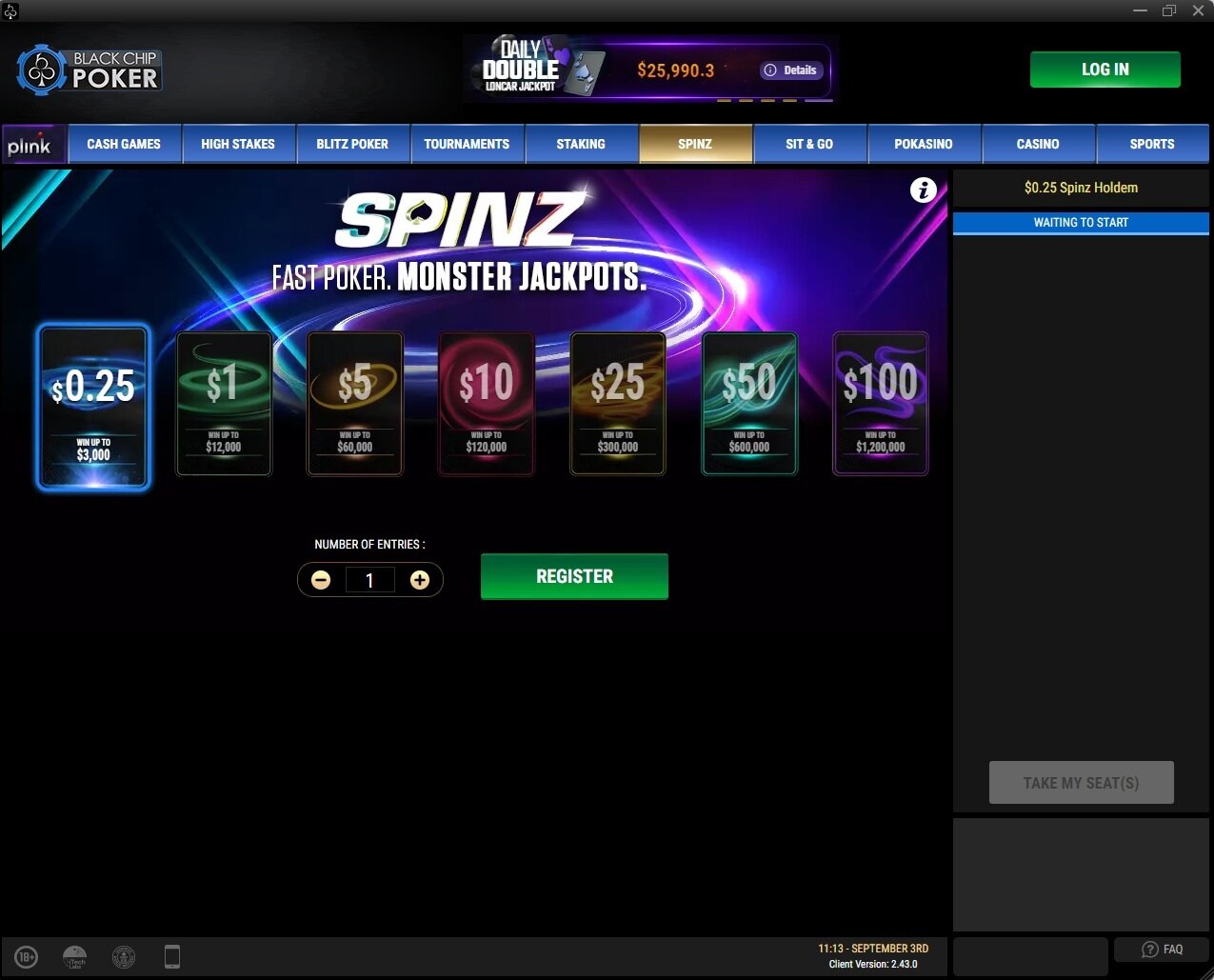 Black Chip Spinz 3
