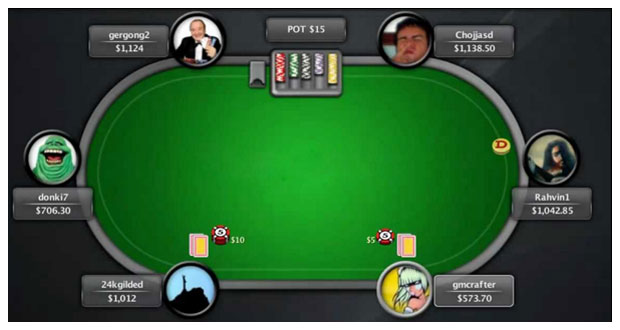 online-poker-table