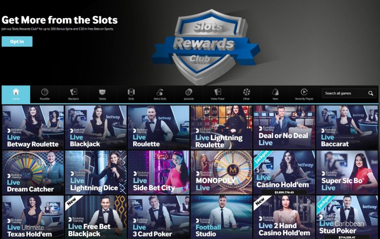 Betway Live Casino