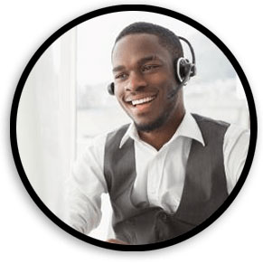 Male Customer Service Representative