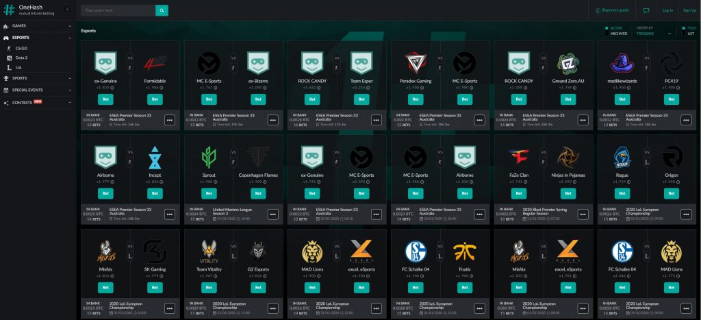 OneHash Esports