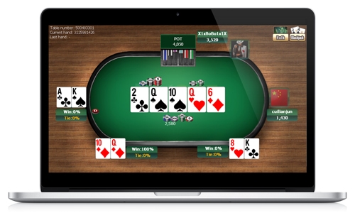 Laptop Poker