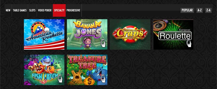 Everygame Casino Specialty