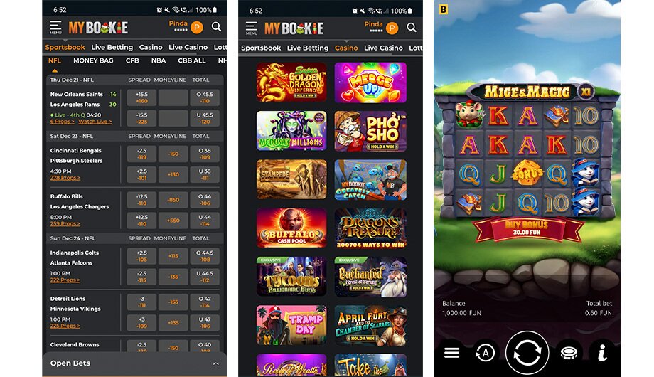 MyBookie Mobile