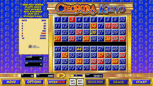 Cleopatra Keno