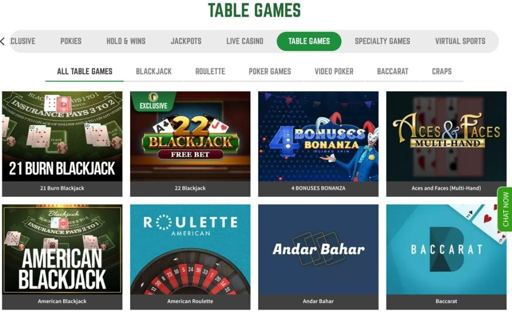 jf table games