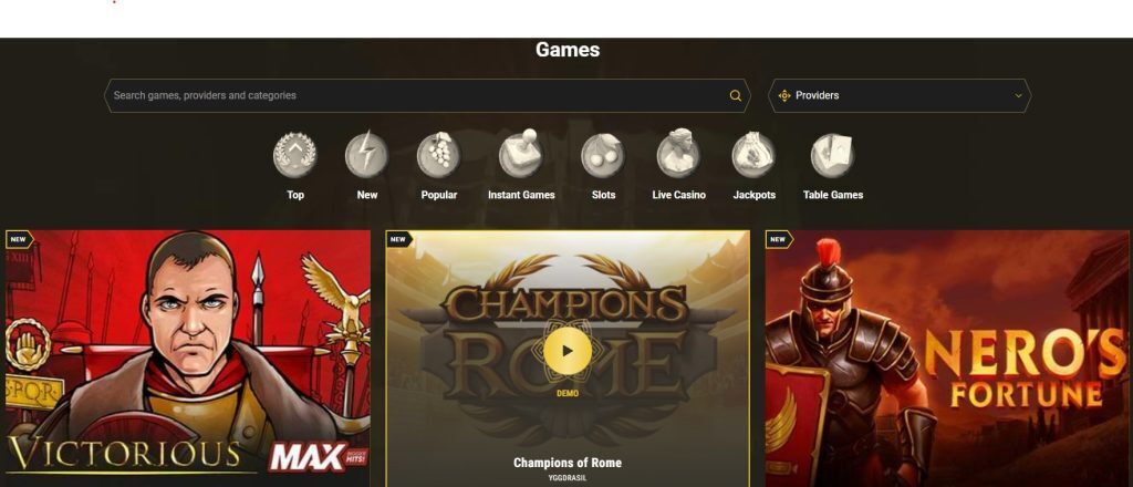 casinoly games