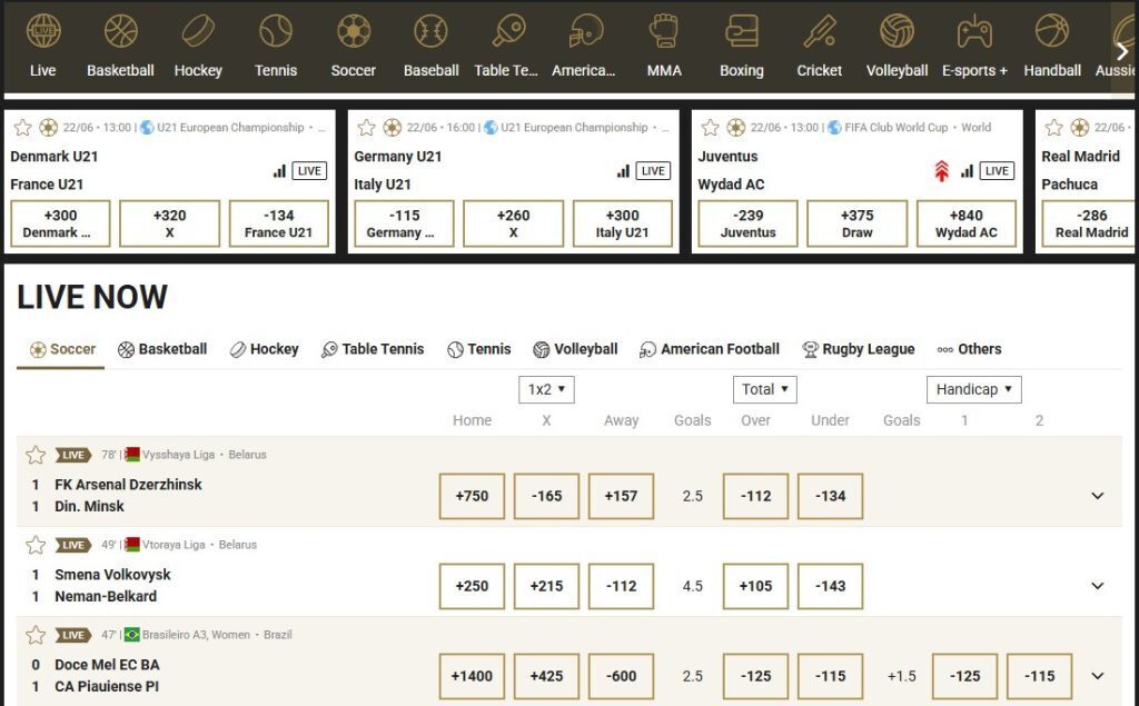 casinoly sports