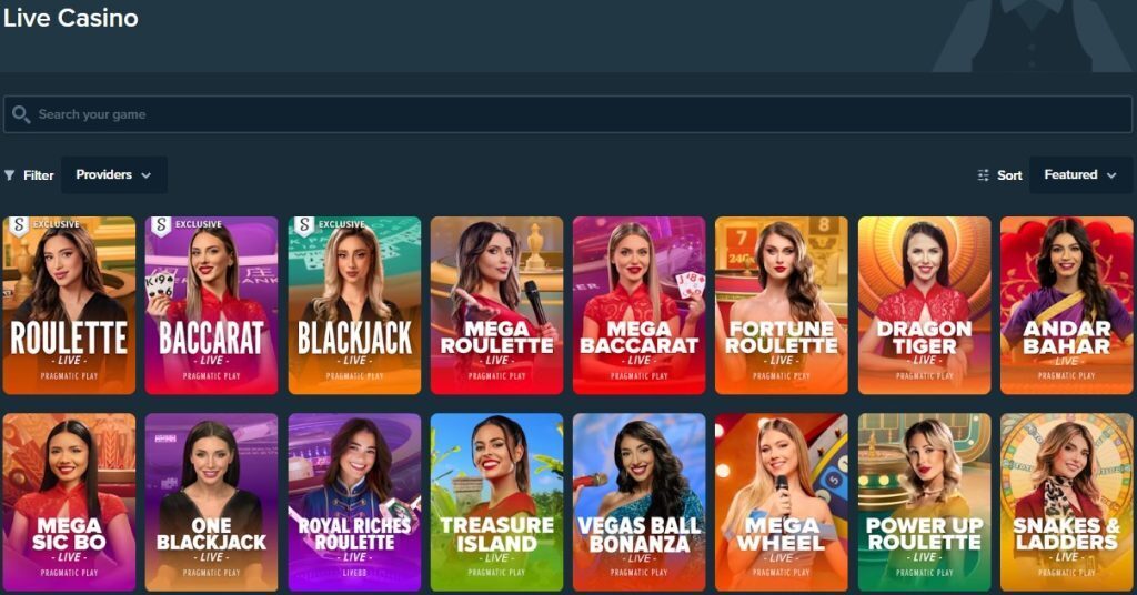 stake live casino