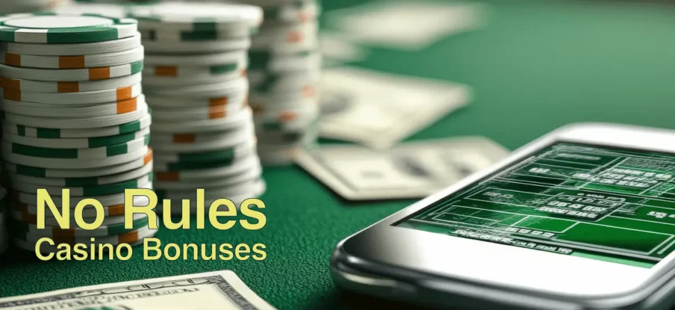 no rules casino bonuses