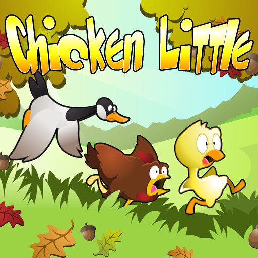 Chicken Little slots logo
