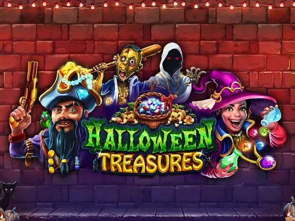 halloween treasures slots game