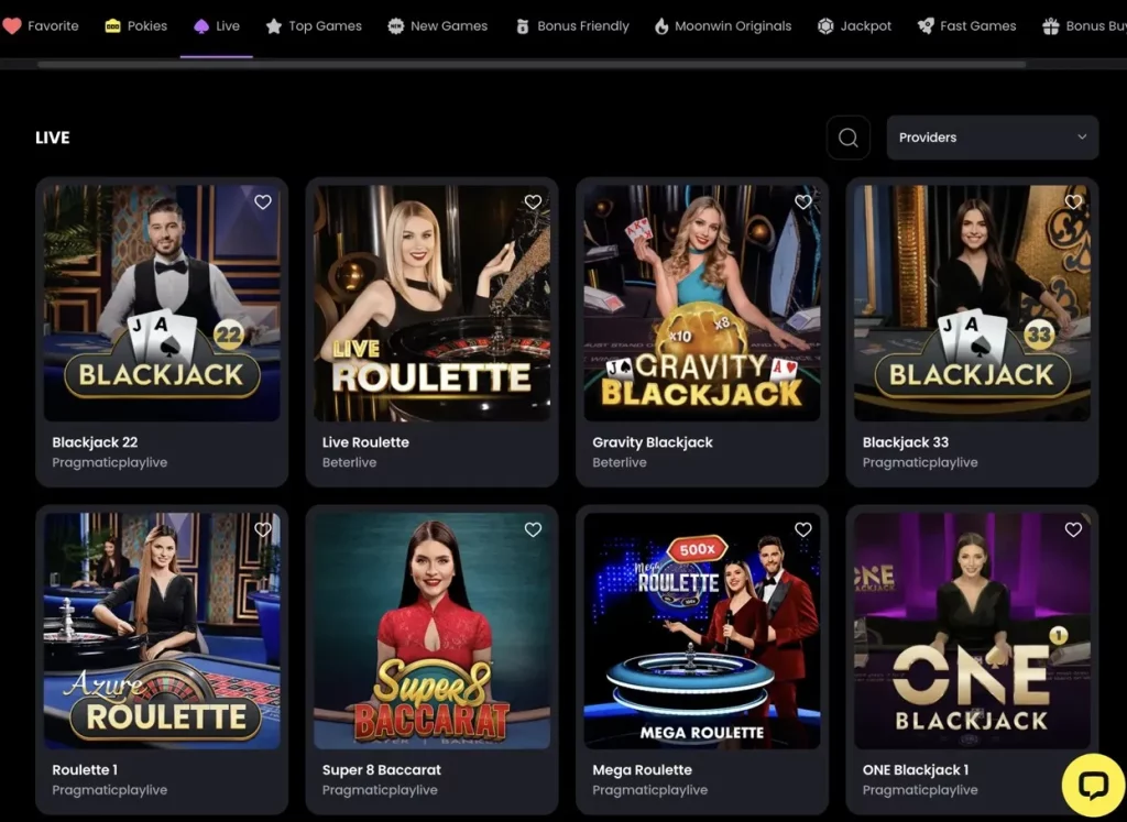 moonwin live dealer