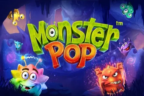 Monster Pop by Betsoft slot logo