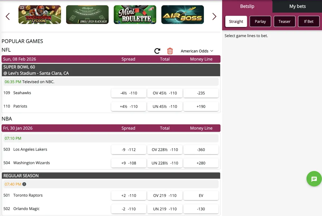 TOC sportsbook 7