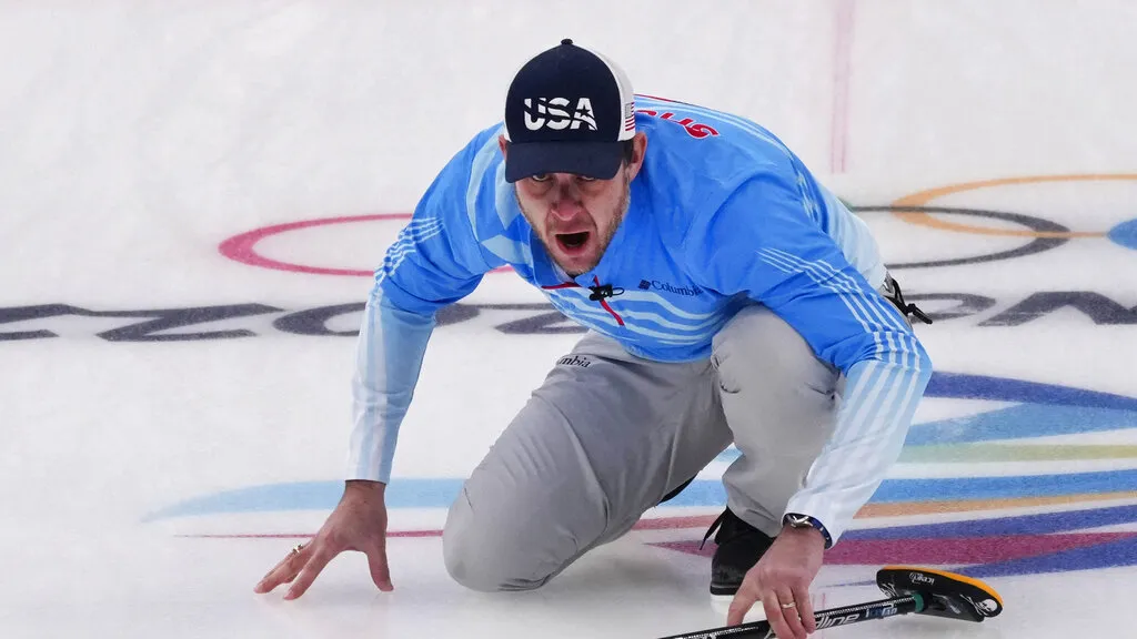 USA team Curling Winter Olympics