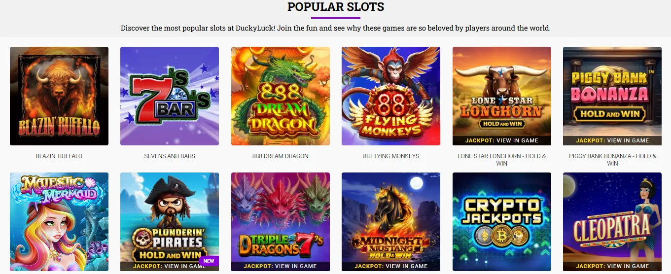 duckyluck slots 5