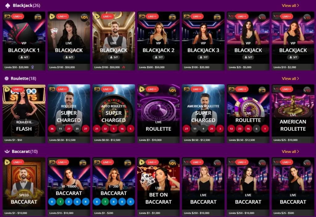 super slots live dealer