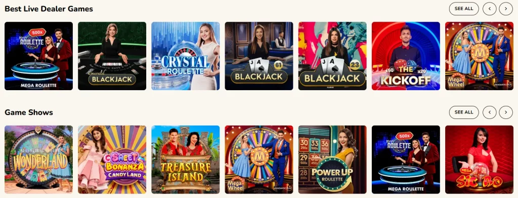 FatFruit casino best live dealer