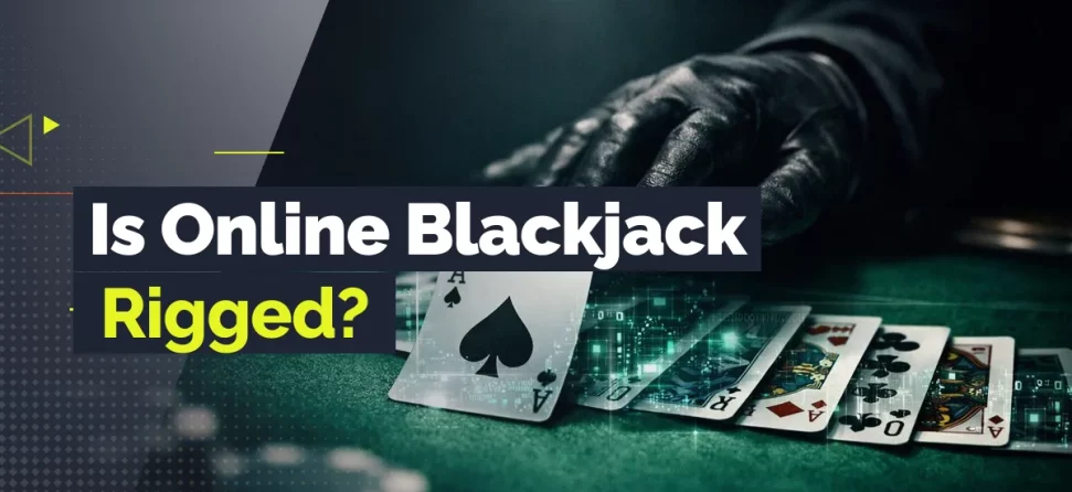 is online blackjack rigged image