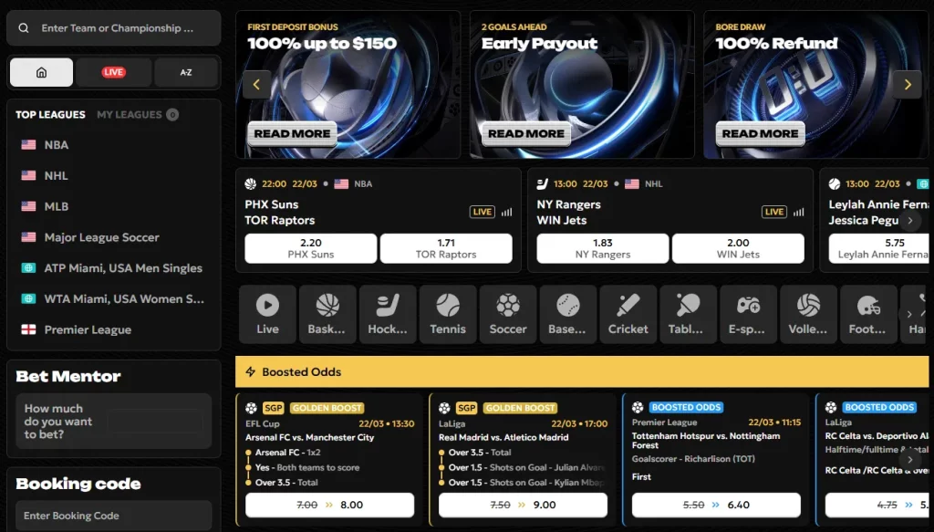spinsy sportsbook