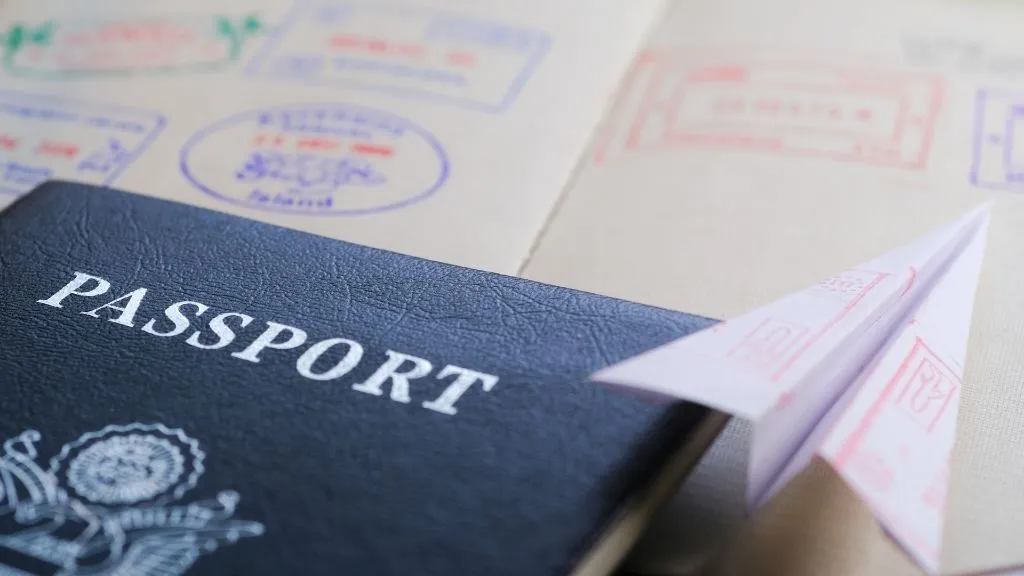 stock passport image