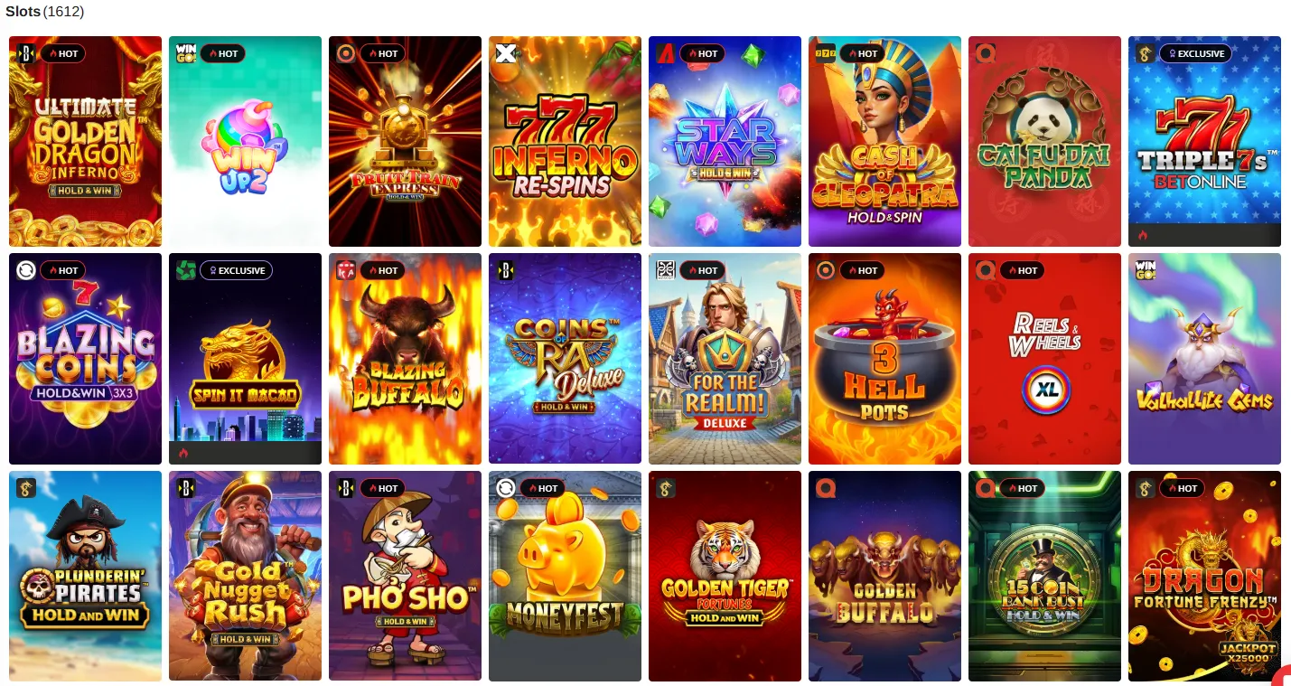 betonline slots 7