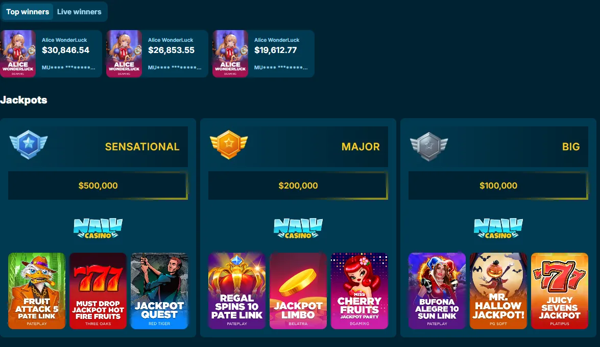 nalu casino jackpots 2