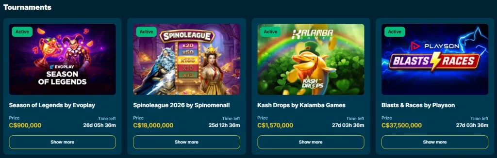 nalu casino tournaments