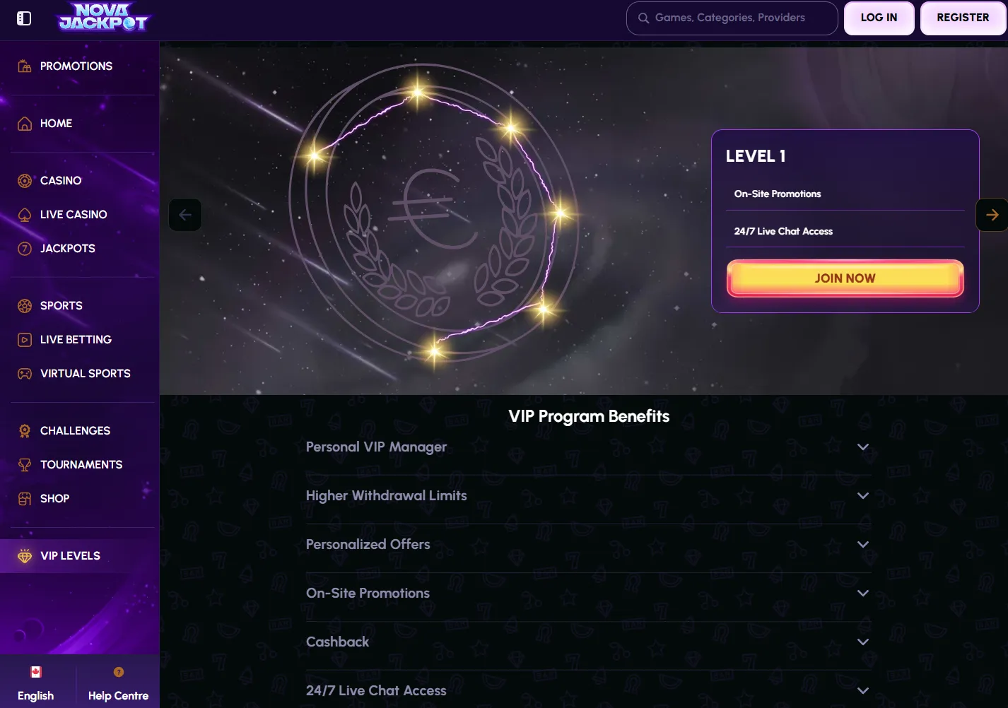 nova jackpot tournaments 7