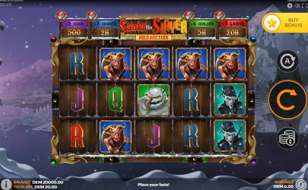 slayer the santa slot image