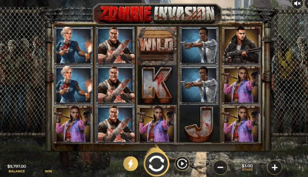 zombie invasion slot dragon gaming